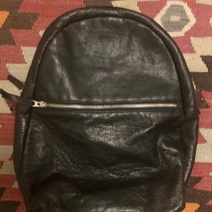 Like New Beautiful BAGGU Leather Backpack